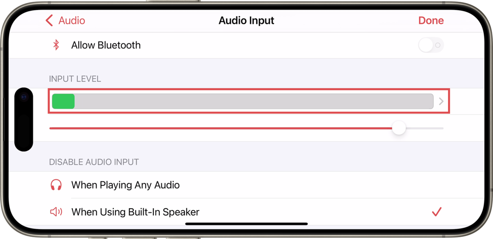 Selecting Multiple Input Channels